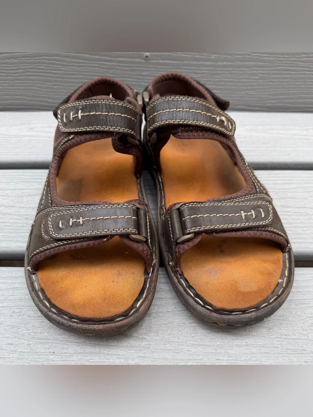 Men’s Propet Leather Sandals 9.5 EEE Wide